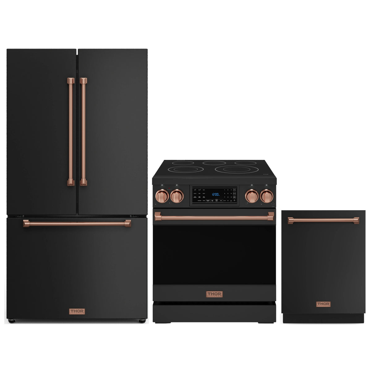 Gordon Ramsay by Thor Kitchen 3-Piece Appliance Package - 30-Inch Elec