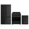Gordon Ramsay by Thor Kitchen 3-Piece Appliance Package - 30-Inch Propane Gas Range, Counter-Depth Refrigerator, & Dishwasher in Matte Black with Blue Trim