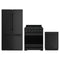 Gordon Ramsay by Thor Kitchen 3-Piece Appliance Package - 30-Inch Propane Gas Range, Counter-Depth Refrigerator, & Dishwasher in Matte Black