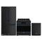 Gordon Ramsay by Thor Kitchen 3-Piece Appliance Package - 36-Inch Propane Gas Range, Tilt Panel, 36-Inch Refrigerator, and Dishwasher in Black with Blue Trim