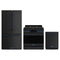 Gordon Ramsay by Thor Kitchen 3-Piece Appliance Package - 36-Inch Propane Gas Range, Tilt Panel, 36-Inch Refrigerator, and Dishwasher in Matte Black with Blue Trim