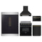 Forno 5-Piece Appliance Package - 30-Inch Electric Range, Wall Mount Range Hood, 60-Inch Refrigerator, Dishwasher, and 24-Inch Microwave Drawer in Black with Antique Brass Trim
