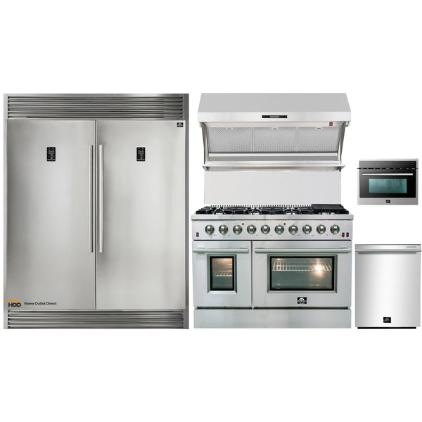 Forno 5 Pc Package 48 Gas Range 56