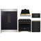 Forno 5-Piece Appliance Package - 36-Inch Gas Range, Wall Mount Range Hood, 60-Inch Convertible Refrigerator with Modern Trim, Dishwasher, and 30-Inch Microwave Drawer in Black with Antique Brass Handle
