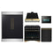 Forno 5-Piece Appliance Package - 36-Inch Gas Range, Wall Mount Range Hood, 60-Inch Convertible Refrigerator with Modern Trim, Dishwasher, and 24-Inch Microwave Oven in Black with Antique Brass Trim