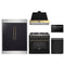 Forno 5-Piece Appliance Package - 36-Inch Gas Range, Wall Mount Range Hood, 60-Inch Convertible Refrigerator with Modern Trim, Dishwasher, and 24-Inch Microwave Drawer in Black with Antique Brass Trim