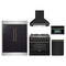 Forno 5-Piece Appliance Package - 36-Inch Gas Range, Wall Mount Range Hood, 60-Inch Convertible Refrigerator with Modern Trim, Dishwasher, and 30-Inch Microwave Oven in Black with Antique Brass Trim
