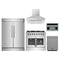 Forno 5-Piece Appliance Package - 36-Inch Galiano French Door Dual Fuel Range, Wall Mount Range Hood, 60-Inch Refrigerator, Dishwasher, and 30-Inch Microwave Oven in Stainless Steel