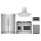 Forno 5-Piece Appliance Package - 48-Inch Galiano French Door Dual Fuel Range, Wall Mount Range Hood, 60-Inch Refrigerator, Dishwasher, and 30-Inch Microwave Drawer in Stainless Steel
