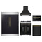Forno 5-Piece Appliance Package - 30-inch Dual Fuel Range, Hood, Refrigerator, Dishwasher and 24-Inch Microwave Drawer in Black with Antique Brass Trim