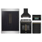 Forno 5-Piece Appliance Package - 30-inch Gas Range, Hood, Refrigerator, Dishwasher and 30-Inch Microwave Oven in Black