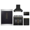 Forno 5-Piece Appliance Package - 36-inch Galiano French Door Gas Range, Hood, 60-Inch Built-In Refrigerator, Dishwasher and 24-Inch Microwave Drawer in Black with Antique Brass Trim