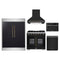 Forno 5-Piece Appliance Package - 36-inch Gas Range, Hood, Refrigerator, Dishwasher and 30-Inch Microwave Drawer in Black with Antique Brass Trim