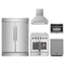 Forno 5-Piece Appliance Package - 30-Inch Galiano French Door Electric Range, Wall Mount Range Hood, 60-Inch Refrigerator, Dishwasher, and 24-Inch Microwave Oven in Stainless Steel