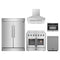 Forno 5-Piece Appliance Package - 36-Inch Galiano French Door Electric Range, Wall Mount Range Hood, 60-Inch Refrigerator, Dishwasher, and 24-Inch Microwave Oven in Stainless Steel