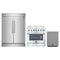 Forno 3-Piece Appliance Package - 36-Inch Electric Range, Pro-Style Refrigerator, and Dishwasher in Stainless Steel