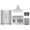 Forno 5-Piece Appliance Package - 48-Inch Dual Fuel Range, 60-Inch Pro-Style Refrigerator, Wall Mount Hood, 24-Inch Microwave Oven, & 3-Rack Dishwasher in Stainless Steel