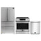 Forno Espresso 3-Piece Appliance Package - 30-Inch Induction Range, Refrigerator and Dishwasher in Stainless Steel