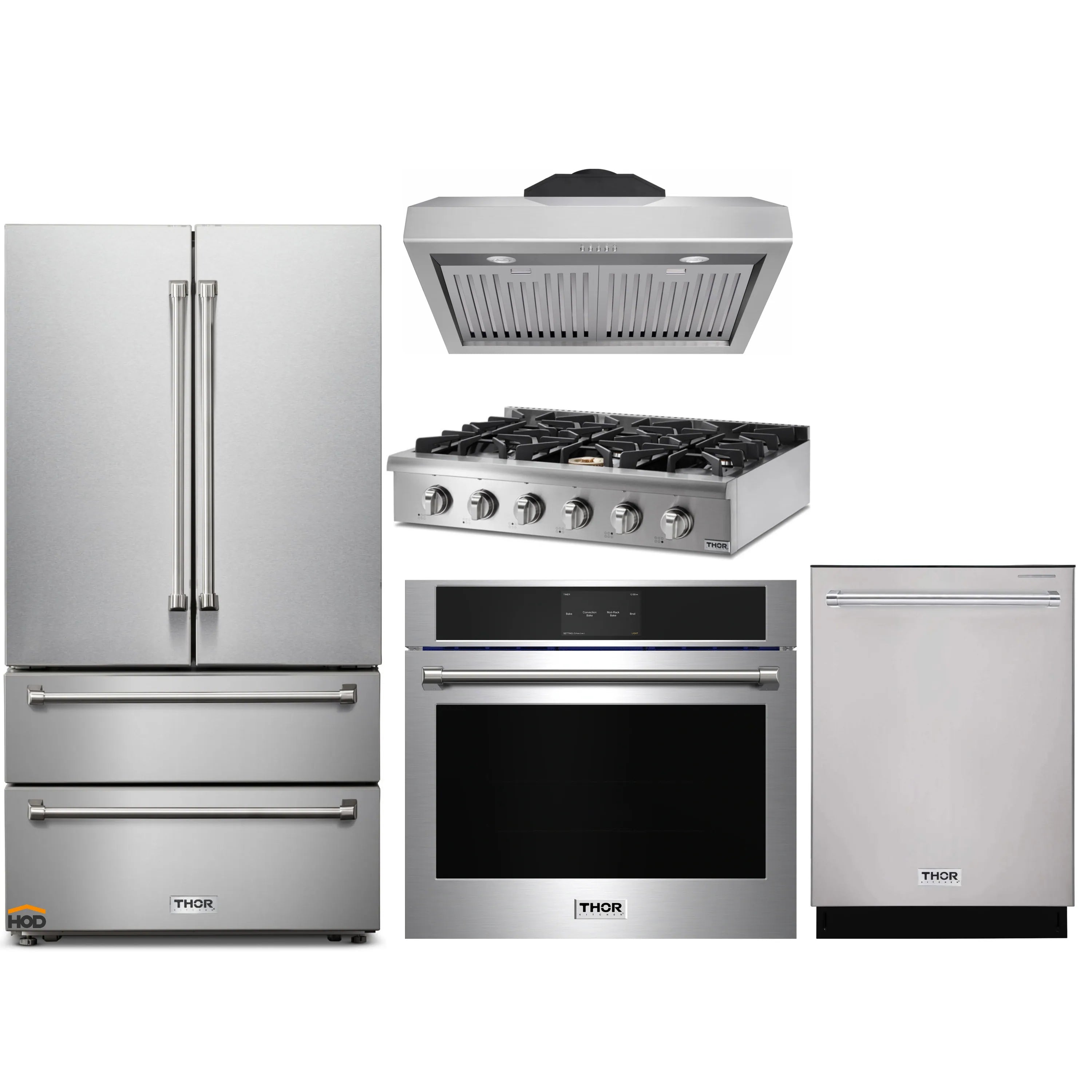 Thor Kitchen 5-Pc Pro Package - 36