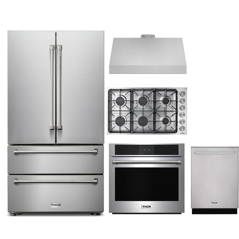 Thor Kitchen 5-Pc Pro Package, 36