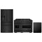 ZLINE 3-Piece Appliance Package - 48-Inch Gas Range, Refrigerator with Water Dispenser, and Dishwasher in Black Stainless Steel