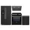 Forno 4-Piece Appliance Package - 30-Inch Induction Range, Under Cabinet Range Hood, French Door Refrigerator with Water Dispenser, and Dishwasher in Black with Stainless Steel Trim