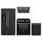 Forno 4-Piece Appliance Package - 30-Inch Induction Range, Under Cabinet Range Hood, Refrigerator with Water Dispenser, and Dishwasher in Black with Stainless Steel Trim