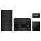 ZLINE 4-Piece Appliance Package - 48-Inch Paramount Induction Range, Refrigerator with Water Dispenser, Dishwasher, and 24-Inch Microwave Drawer in Black Stainless Steel