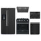 Forno 5-Piece Appliance Package - 30-Inch Gas Range, Under Cabinet Range Hood, Refrigerator wth Water Dispenser, Dishwasher, and 30-Inch Microwave Drawer in Black with Stainless Steel Trim