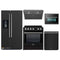 Forno 5-Piece Appliance Package - 30-Inch Inducton Range, Under Cabinet Range Hood, Refrigerator with Water Dispenser, Dishwasher, and 24-Inch Microwave Oven in Black with Stainless Steel Trim