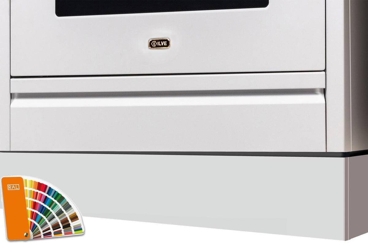Light gray toe kick panel with LVE logo
