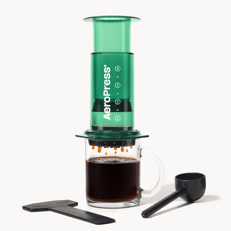 AeroPress Coffee Maker Clear & Colors