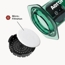 AeroPress Coffee Maker, 3-in-1 Brewing, Clear & Colors
