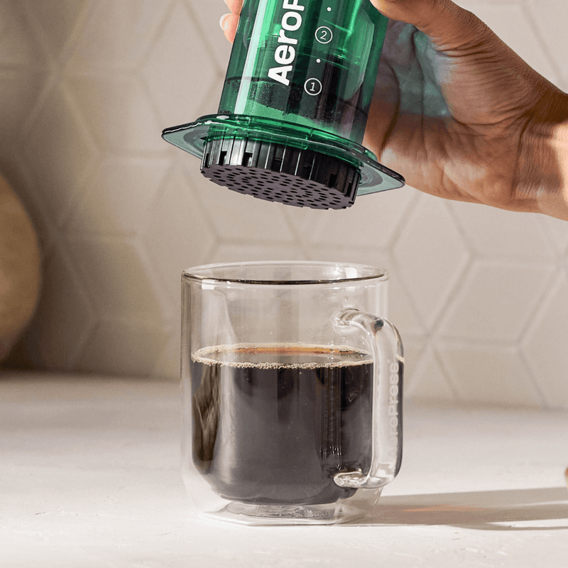 AeroPress Coffee Maker Clear & Colors
