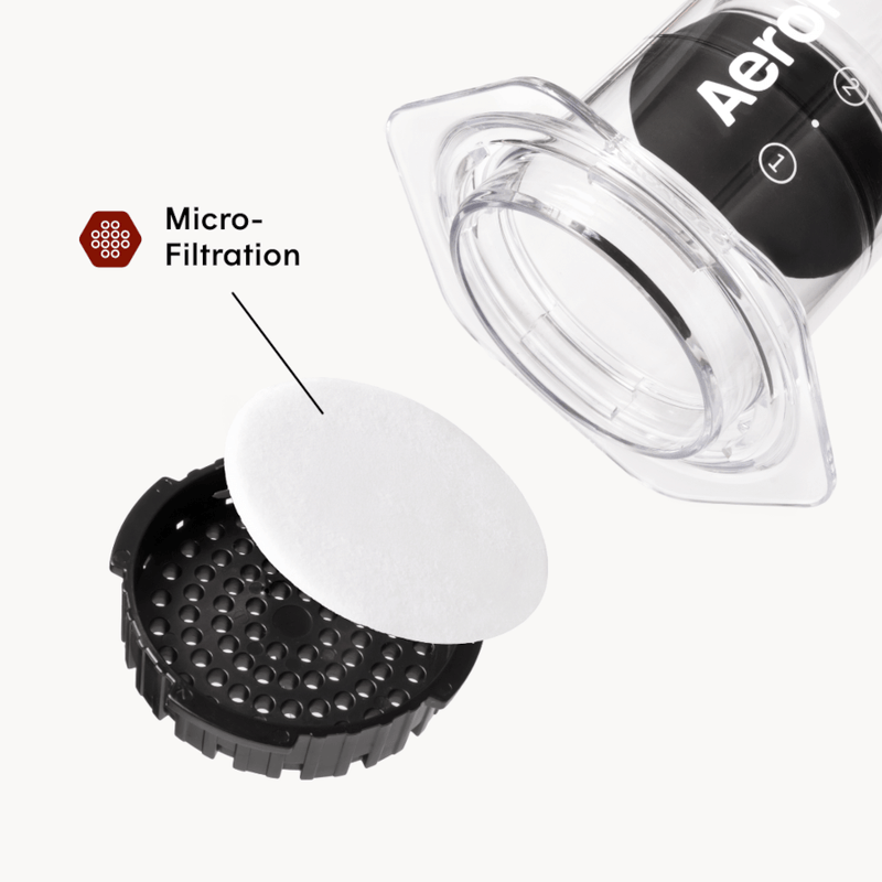 AeroPress Coffee Maker Clear & Colors