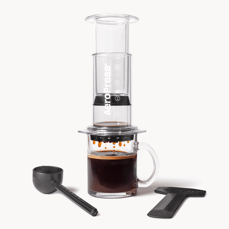 AeroPress Coffee Maker Clear & Colors