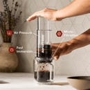 AeroPress Coffee Maker, 3-in-1 Brewing, Clear & Colors