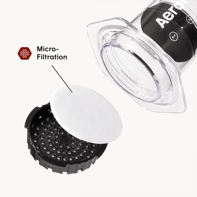 AeroPress Coffee Maker Clear & Colors