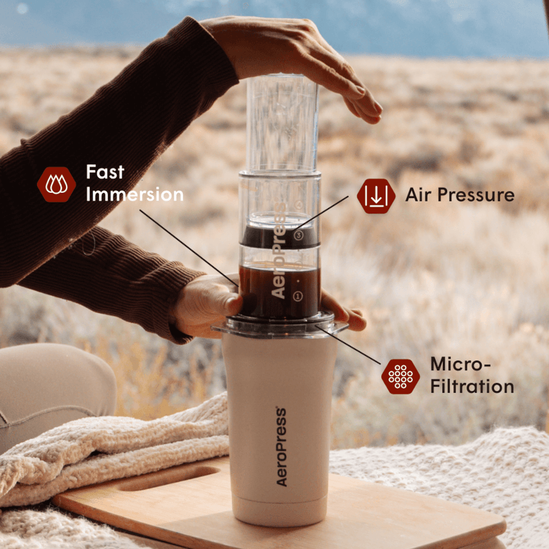 AeroPress Coffee Maker Go Plus