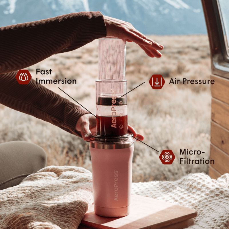AeroPress Coffee Maker Go Plus