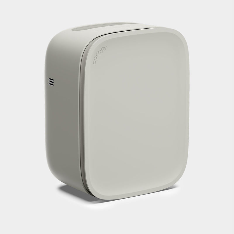 Bedside Air Purifier - Air Quality Monitoring, App-Free and with HEPA-13 Filter