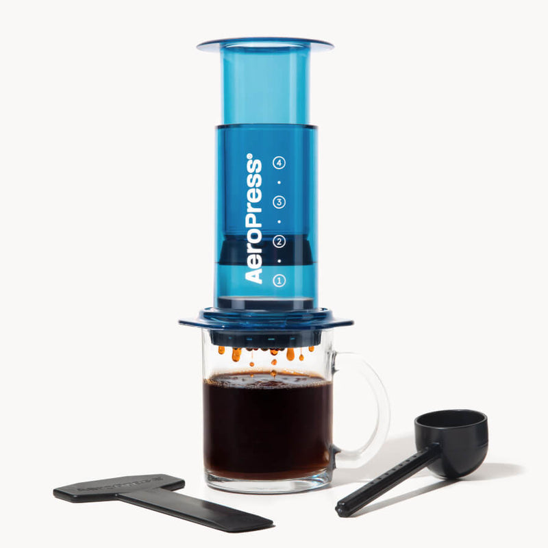 AeroPress Coffee Maker Clear & Colors