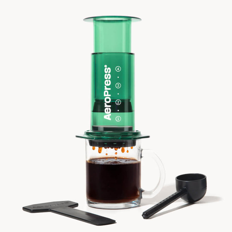 AeroPress Coffee Maker Clear & Colors