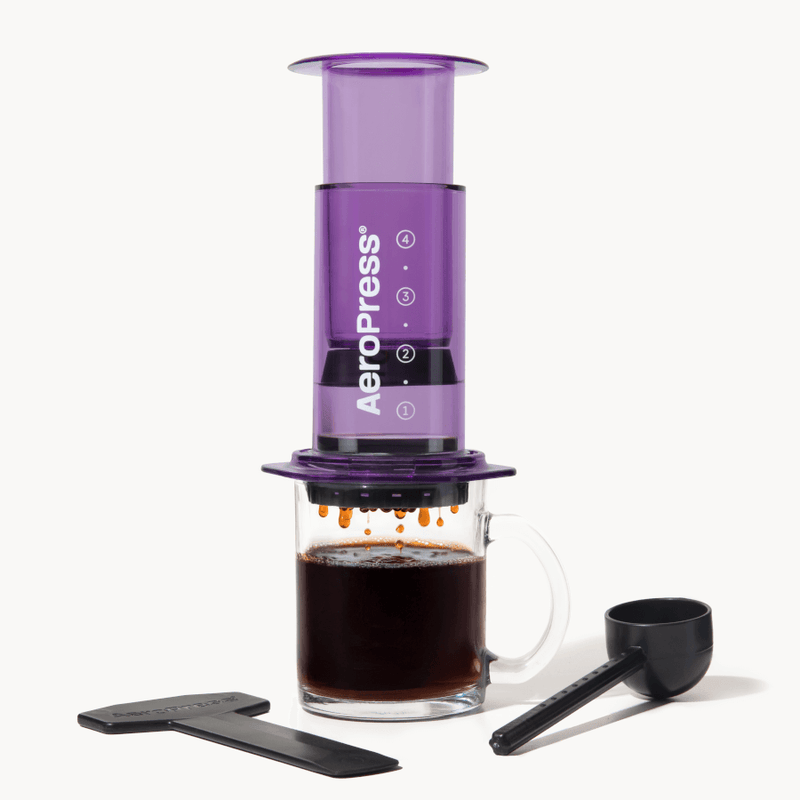 AeroPress Coffee Maker Clear & Colors
