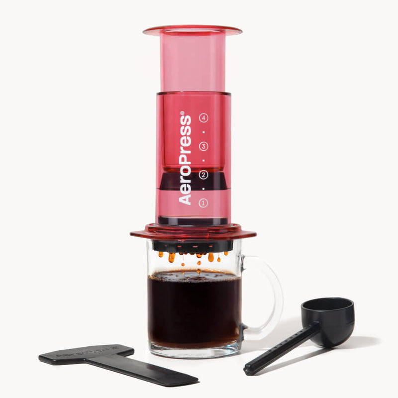 AeroPress Coffee Maker Clear & Colors