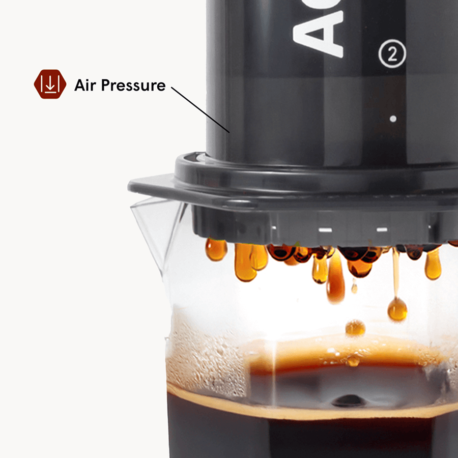 AeroPress Original XL Coffee Maker & Organizer Stand Bundle, 3-in-1 Brewing (XLOS1)
