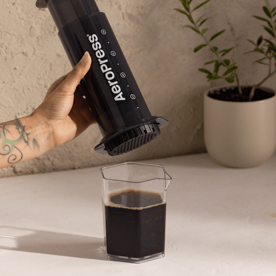 AeroPress Original XL Coffee Maker & Organizer Stand Bundle, 3-in-1 Brewing (XLOS1)