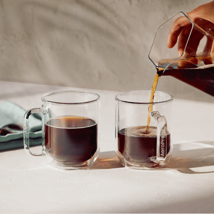 AeroPress Original XL Coffee Maker & Organizer Stand Bundle, 3-in-1 Brewing (XLOS1)