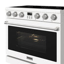 Thor Kitchen 36-Inch Electric Range with 6.0 cu. ft. Convection Oven in White (ARE36W)