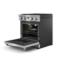 Thor Kitchen A-Series 2-Piece Appliance Package - 30-Inch Gas Range and Wall Mount Range Hood in Stainless Steel